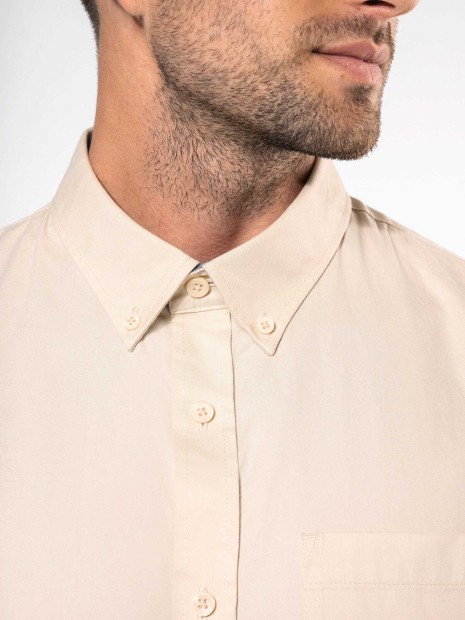 Chemises à personnaliser KARIBAN Chemise coton manches courtes Ariana III homme 