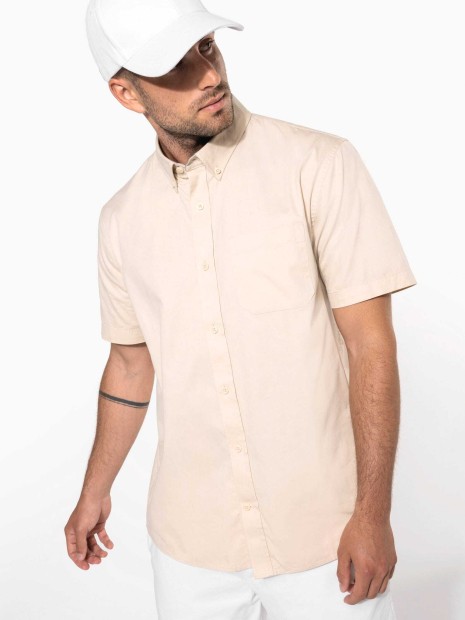 Chemises à personnaliser KARIBAN Chemise coton manches courtes Ariana III homme 