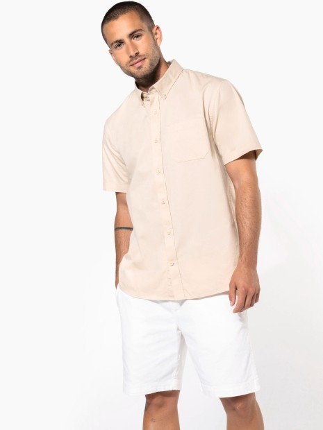 Chemises à personnaliser KARIBAN Chemise coton manches courtes Ariana III homme 
