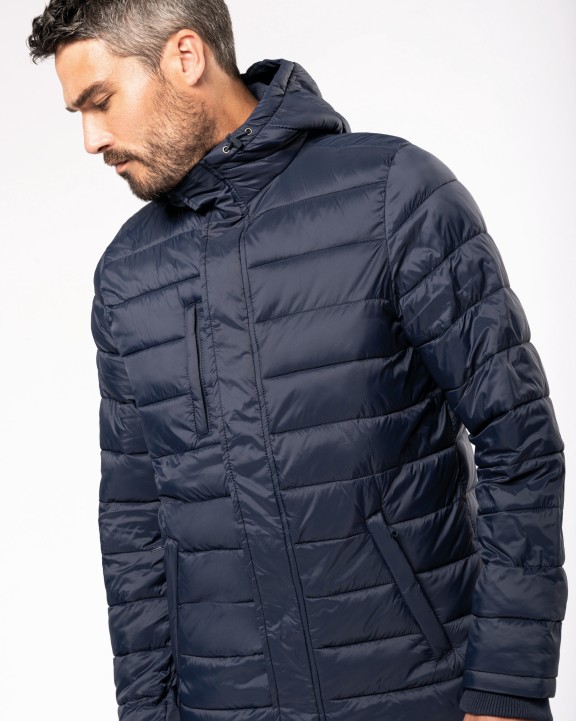Jas KARIBAN Lichte herenparka met capuchon voor bedrukking &amp; borduring