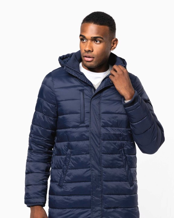 Veste personnalisable KARIBAN Parka doudoune légère à capuche homme