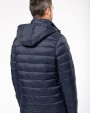 KARIBAN Leichter Herren-Daunenparka mit Kapuze Jacke personalisierbar