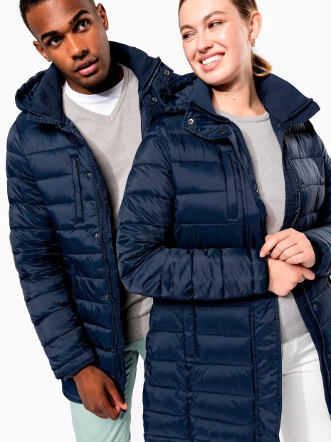 Vestes à personnaliser KARIBAN Parka doudoune légère à capuche femme 