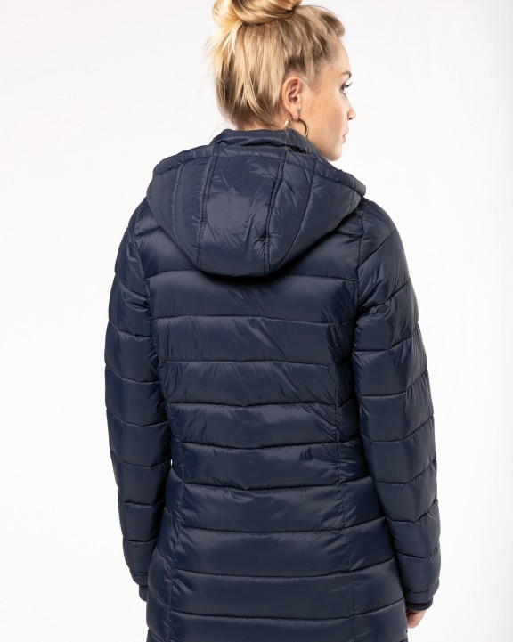 Veste personnalisable KARIBAN Parka doudoune légère à capuche femme
