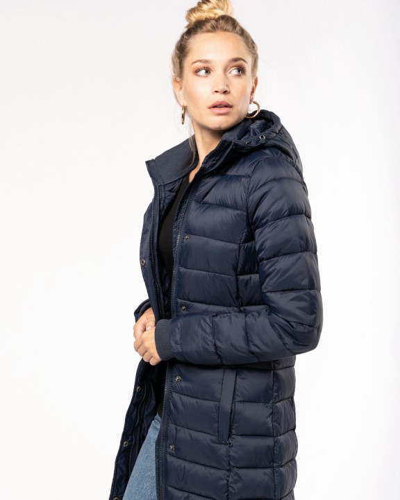 Veste personnalisable KARIBAN Parka doudoune légère à capuche femme