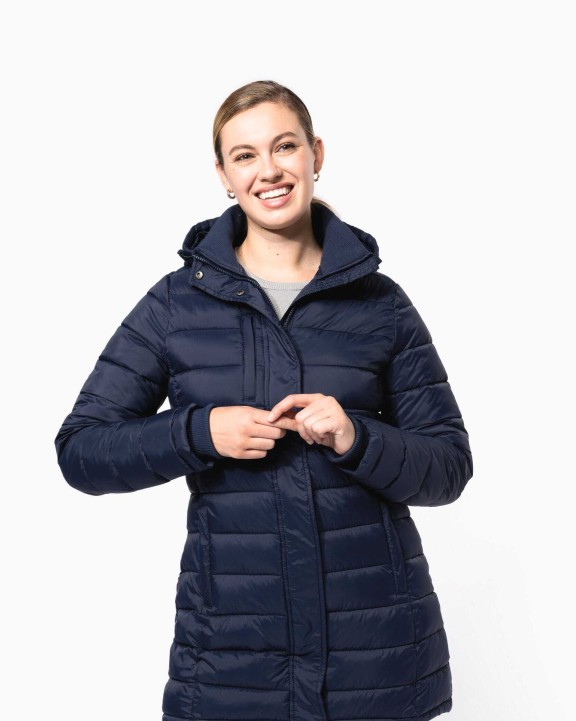 Veste personnalisable KARIBAN Parka doudoune légère à capuche femme