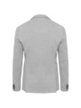 KARIBAN Veste maille homme light grey heather personnalisable