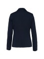 KARIBAN Veste maille femme night navy heather personnalisable