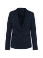 KARIBAN Veste maille femme night navy heather personnalisable