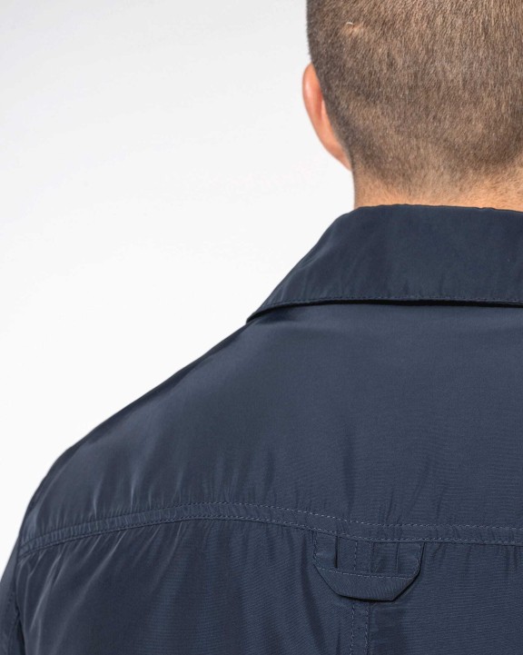KARIBAN Leichter Herren-Trenchcoat Jacke personalisierbar