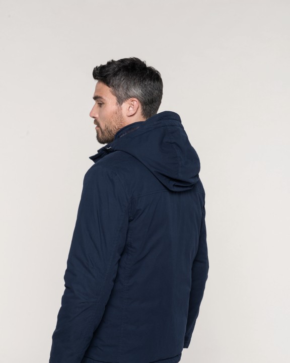 Jas KARIBAN Parka met capuchon voor bedrukking &amp; borduring