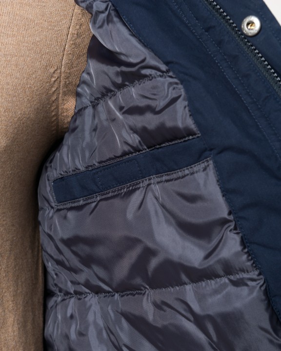 Jas KARIBAN Parka met capuchon voor bedrukking &amp; borduring