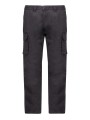 KARIBAN Pantalon multipoches homme dark grey personnalisable
