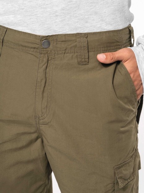 Pantalons à personnaliser KARIBAN Pantalon léger multipoches homme 