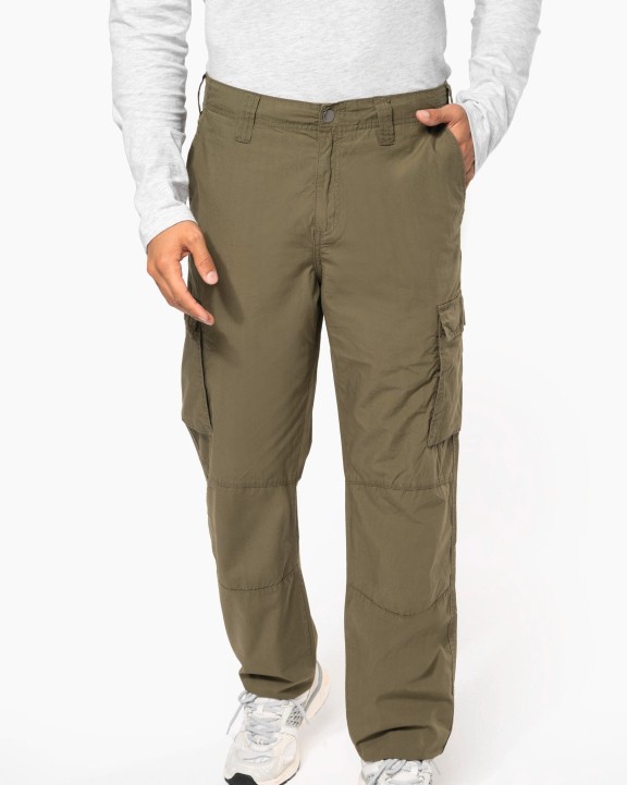 KARIBAN Leichte Herrenhose mit mehreren Taschen Hose personalisierbar