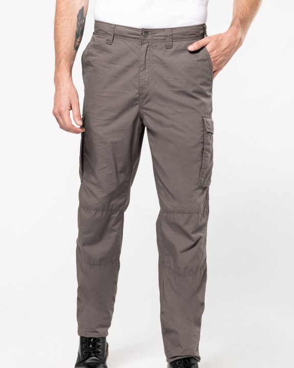 KARIBAN Leichte Herrenhose mit mehreren Taschen Hose personalisierbar