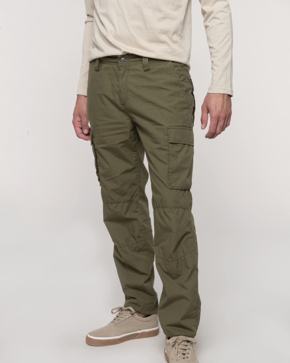 KARIBAN Leichte Herrenhose mit mehreren Taschen Hose personalisierbar