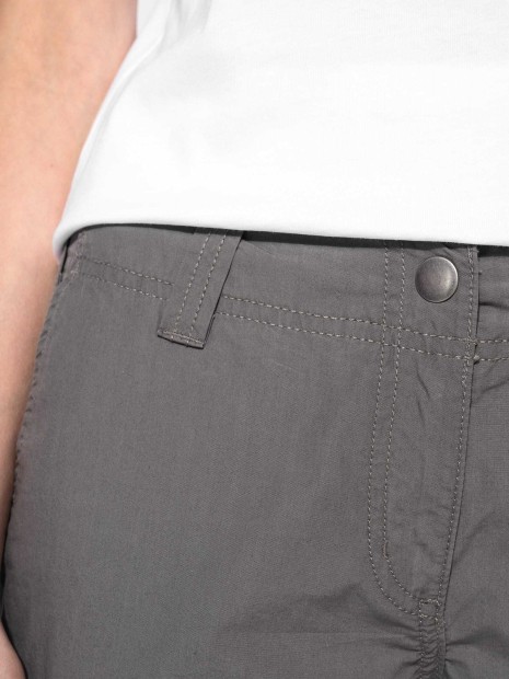 Pantalons à personnaliser KARIBAN Pantalon léger multipoches femme 