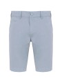 KARIBAN Bermuda aspect délavé homme washed smoky blue personnalisable