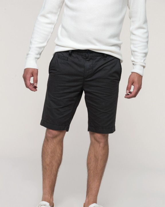 Bermuda & short personnalisable KARIBAN Bermuda aspect délavé homme