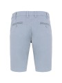 KARIBAN Bermuda aspect délavé homme washed smoky blue personnalisable