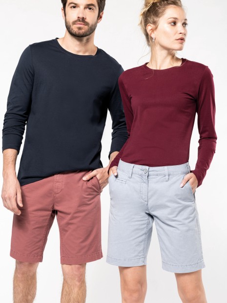 Bermudas & Shorts à personnaliser KARIBAN Bermuda aspect délavé homme 