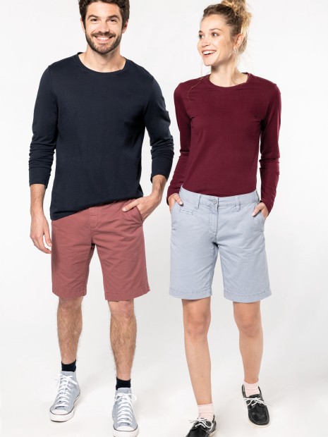 Bermudas & Shorts à personnaliser KARIBAN Bermuda aspect délavé homme 