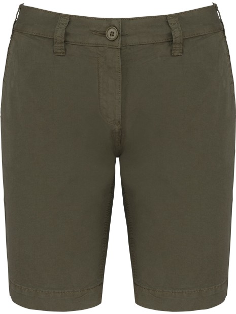 Bermudas & Shorts à personnaliser KARIBAN Bermuda aspect délavé femme 