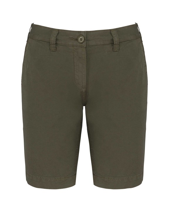 Bermuda & short personnalisable KARIBAN Bermuda aspect délavé femme