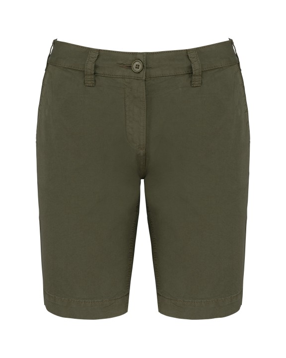 Bermuda & short personnalisable KARIBAN Bermuda aspect délavé femme