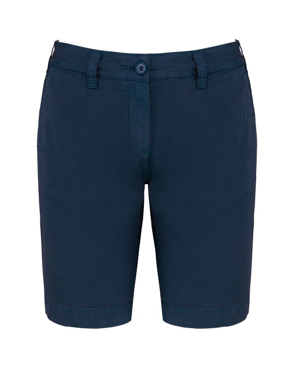 Bermuda & short personnalisable KARIBAN Bermuda aspect délavé femme