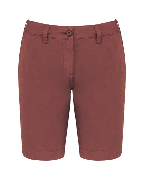 Bermuda & short personnalisable KARIBAN Bermuda aspect délavé femme