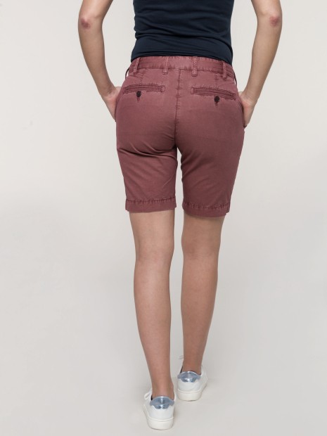 Bermudas & Shorts à personnaliser KARIBAN Bermuda aspect délavé femme 