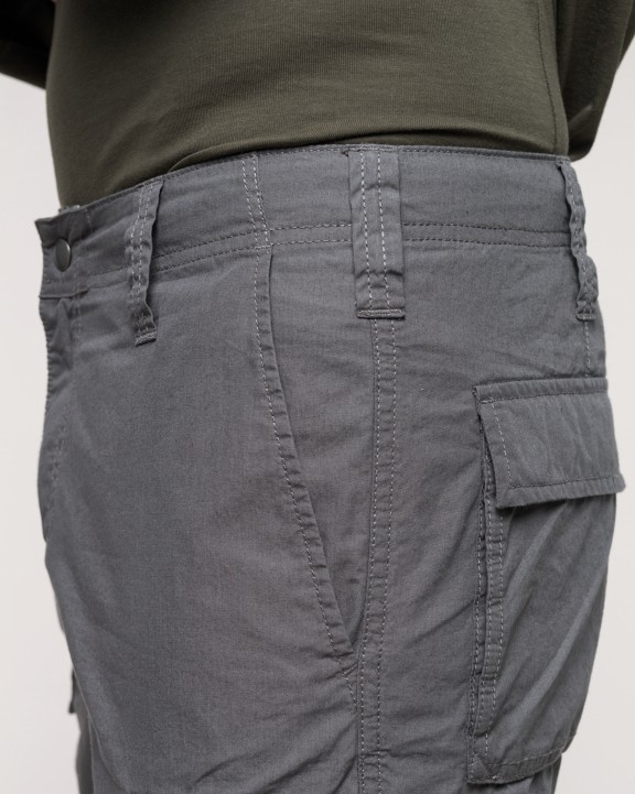 KARIBAN Leichte Bermuda-Shorts für Herren mit mehreren Taschen  personalisierbar
