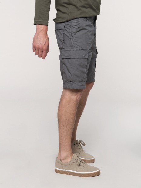 Bermudas & Shorts à personnaliser KARIBAN Bermuda léger multipoches homme 