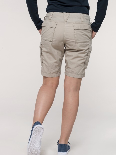 Bermudas & Shorts à personnaliser KARIBAN Bermuda léger multipoches femme 