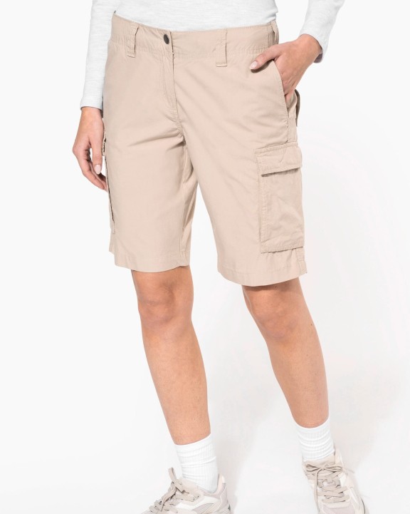 Bermuda & short personnalisable KARIBAN Bermuda léger multipoches femme