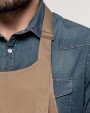 KARIBAN Schürze aus Baumwollpolyester ohne Tasche Schürze personalisierbar