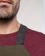 KARIBAN Schürze aus Bio-Baumwolle Schürze personalisierbar