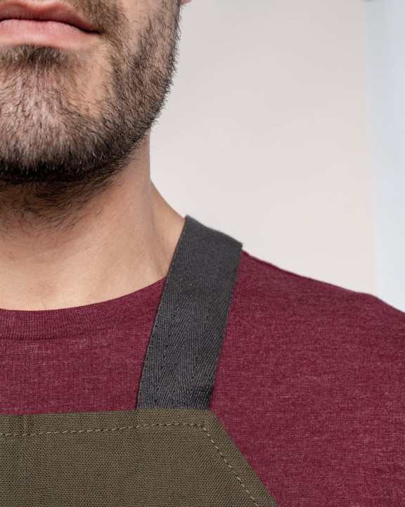 KARIBAN Schürze aus Bio-Baumwolle Schürze personalisierbar