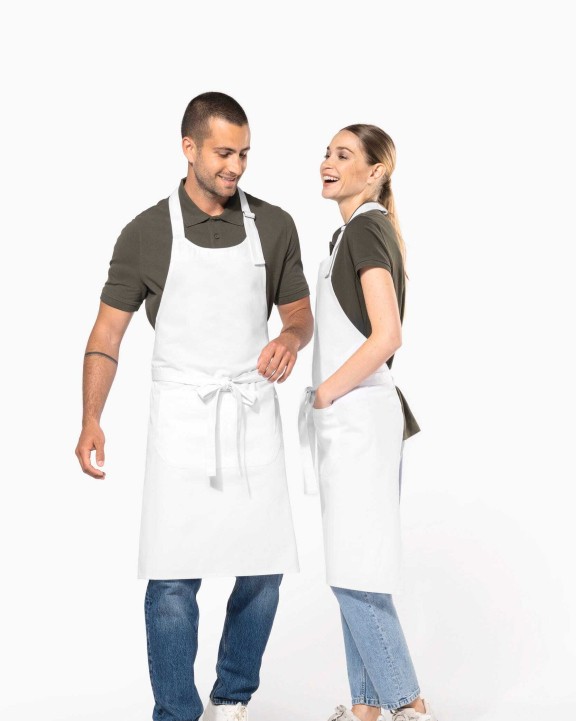 KARIBAN Schürze waschbar bei 60 °C Schürze personalisierbar