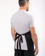 KARIBAN Bei hohen Temperaturen waschbare Schürze aus Baumwollpolyester Schürze personalisierbar