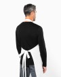 KARIBAN Bei hohen Temperaturen waschbare Schürze aus Baumwollpolyester Schürze personalisierbar