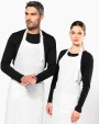 KARIBAN Bei hohen Temperaturen waschbare Schürze aus Baumwollpolyester Schürze personalisierbar