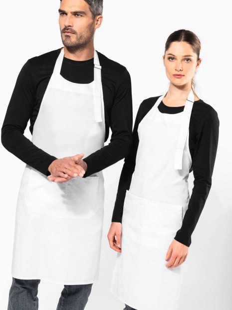 Tabliers à personnaliser KARIBAN Tablier polycoton lavage haute température 