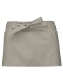 KARIBAN Tablier polycoton court calvi beige personnalisable