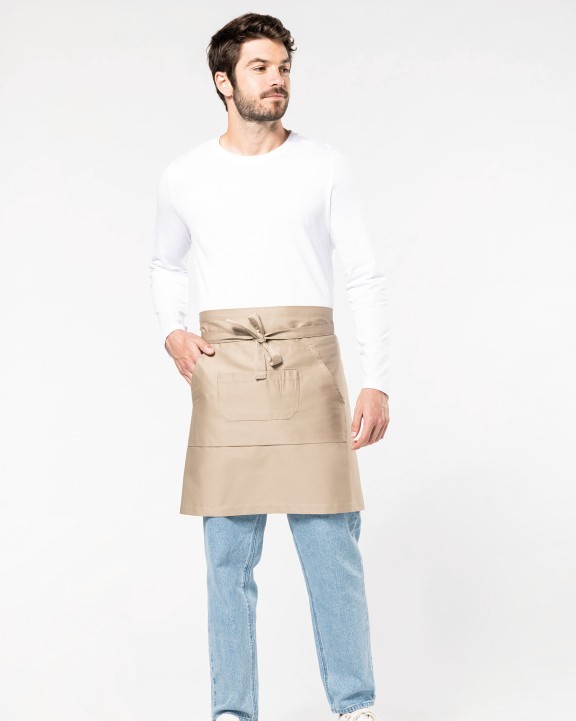 Tablier personnalisable KARIBAN Tablier polycoton mi-long