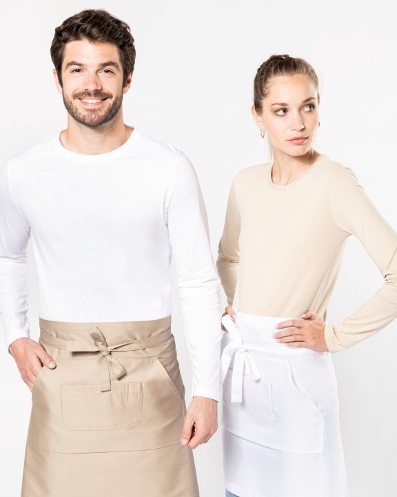 Tablier personnalisable KARIBAN Tablier polycoton mi-long