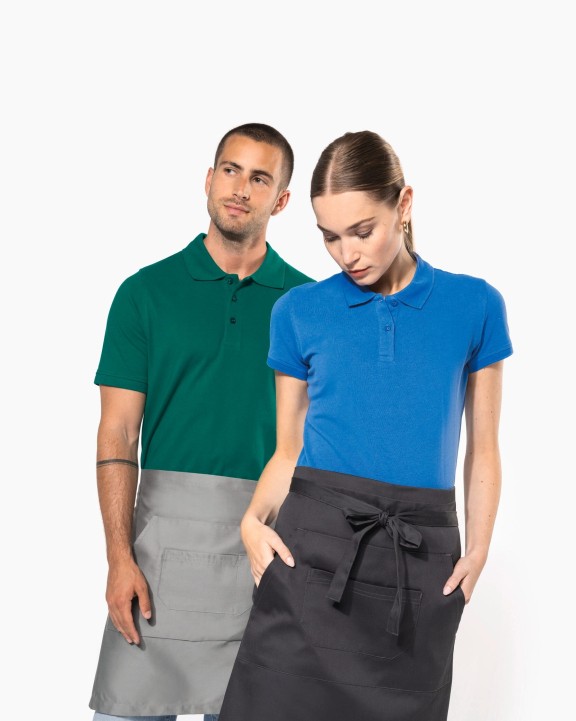 Tablier personnalisable KARIBAN Tablier polycoton mi-long