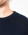 KARIBAN Damenpullover im Marine-Stil Pullover personalisierbar